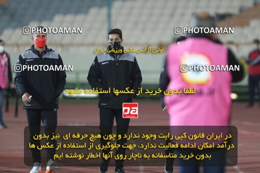 1997811, Tehran, Iran, لیگ برتر فوتبال ایران، Persian Gulf Cup، Week 9، First Leg، Persepolis 2 v 2 Havadar S.C. on 2021/12/09 at Azadi Stadium