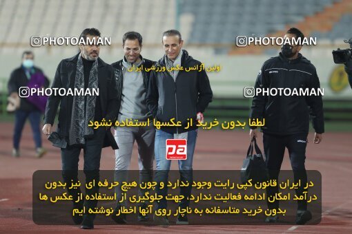 1997812, Tehran, Iran, لیگ برتر فوتبال ایران، Persian Gulf Cup، Week 9، First Leg، Persepolis 2 v 2 Havadar S.C. on 2021/12/09 at Azadi Stadium