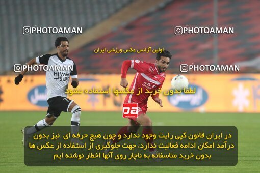 1997876, لیگ برتر فوتبال ایران، Persian Gulf Cup، Week 9، First Leg، 2021/12/09، Tehran، Azadi Stadium، Persepolis 2 - 2 Havadar S.C.