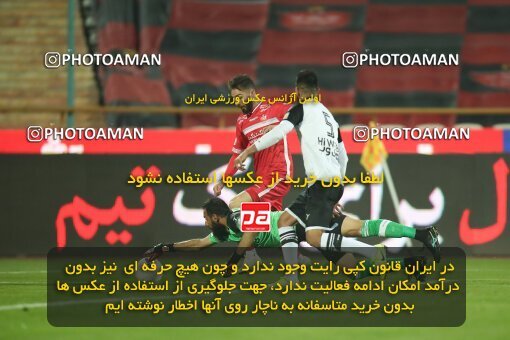 1949065, لیگ برتر فوتبال ایران، Persian Gulf Cup، Week 9، First Leg، 2021/12/09، Tehran، Azadi Stadium، Persepolis 2 - 2 Havadar S.C.