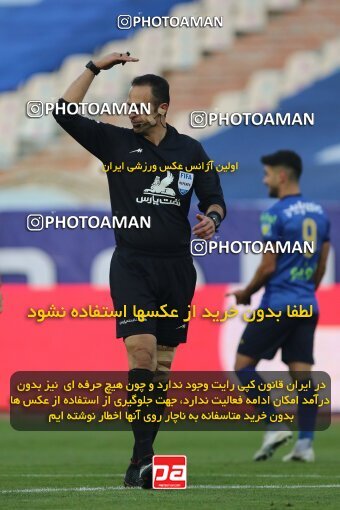 1949103, Tehran, Iran, لیگ برتر فوتبال ایران، Persian Gulf Cup، Week 10، First Leg، Esteghlal 1 v 0 Sepahan on 2021/12/14 at Azadi Stadium
