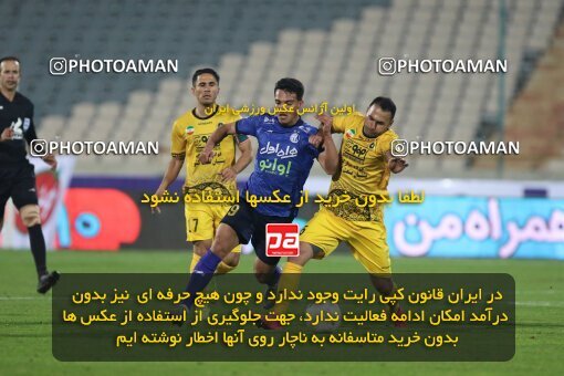 1949117, Tehran, Iran, لیگ برتر فوتبال ایران، Persian Gulf Cup، Week 10، First Leg، Esteghlal 1 v 0 Sepahan on 2021/12/14 at Azadi Stadium