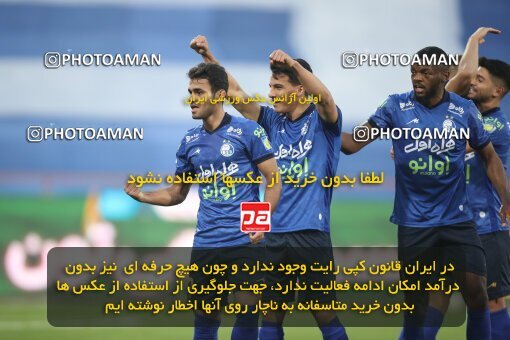 1949123, لیگ برتر فوتبال ایران، Persian Gulf Cup، Week 10، First Leg، 2021/12/14، Tehran، Azadi Stadium، Esteghlal 1 - 0 Sepahan