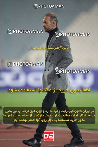 1949133, Tehran, Iran, لیگ برتر فوتبال ایران، Persian Gulf Cup، Week 10، First Leg، Esteghlal 1 v 0 Sepahan on 2021/12/14 at Azadi Stadium