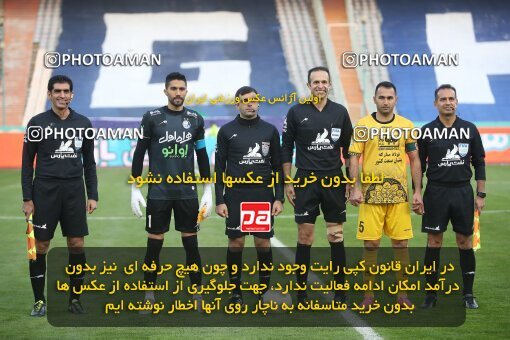 1949141, Tehran, Iran, لیگ برتر فوتبال ایران، Persian Gulf Cup، Week 10، First Leg، Esteghlal 1 v 0 Sepahan on 2021/12/14 at Azadi Stadium