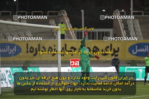 1997983, لیگ برتر فوتبال ایران، Persian Gulf Cup، Week 10، First Leg، 2021/12/15، Tehran، Shahid Dastgerdi Stadium، Paykan 1 - 3 Persepolis