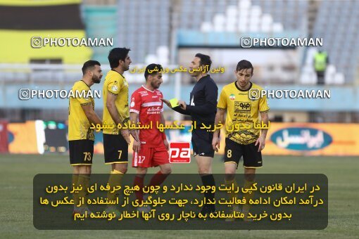 1998269, Arak, Iran, لیگ برتر فوتبال ایران، Persian Gulf Cup، Week 12، First Leg، Sepahan 0 v 1 Persepolis on 2021/12/29 at Arak Imam Khomeini Stadium