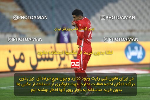 1998318, Tehran, Iran, لیگ برتر فوتبال ایران، Persian Gulf Cup، Week 13، First Leg، 2022/01/03، Persepolis 2 - 1 Tractor Sazi