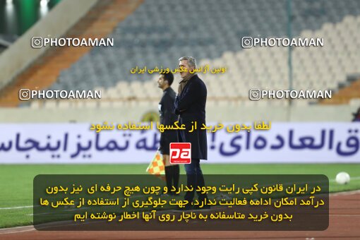 1998321, Tehran, Iran, لیگ برتر فوتبال ایران، Persian Gulf Cup، Week 13، First Leg، 2022/01/03، Persepolis 2 - 1 Tractor Sazi