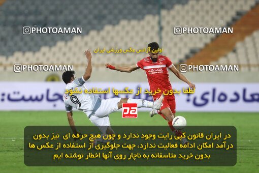 1998343, Tehran, Iran, لیگ برتر فوتبال ایران، Persian Gulf Cup، Week 13، First Leg، 2022/01/03، Persepolis 2 - 1 Tractor Sazi
