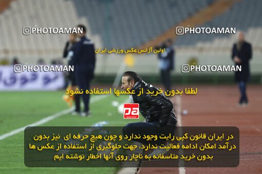 1998352, Tehran, Iran, لیگ برتر فوتبال ایران، Persian Gulf Cup، Week 13، First Leg، 2022/01/03، Persepolis 2 - 1 Tractor Sazi