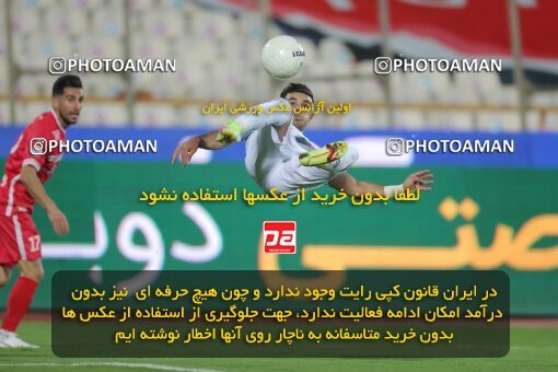 1923444, Tehran, Iran, لیگ برتر فوتبال ایران، Persian Gulf Cup، Week 13، First Leg، 2022/01/03، Persepolis 2 - 1 Tractor Sazi
