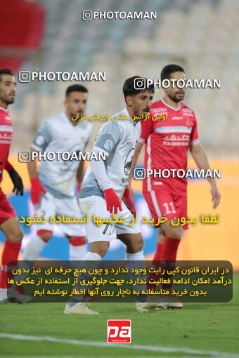 1923570, Tehran, Iran, لیگ برتر فوتبال ایران، Persian Gulf Cup، Week 13، First Leg، 2022/01/03، Persepolis 2 - 1 Tractor Sazi