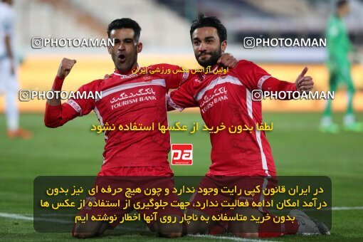 1943130, Tehran, Iran, لیگ برتر فوتبال ایران، Persian Gulf Cup، Week 13، First Leg، 2022/01/03، Persepolis 2 - 1 Tractor Sazi