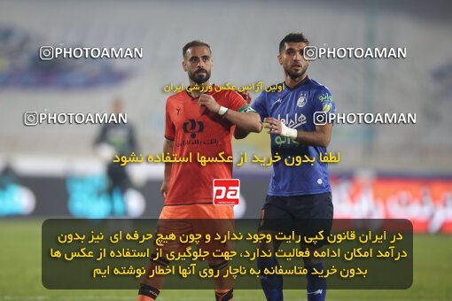 1950542, Tehran, Iran, لیگ برتر فوتبال ایران، Persian Gulf Cup، Week 14، First Leg، Esteghlal 3 v 2 Mes Rafsanjan on 2022/01/08 at Azadi Stadium