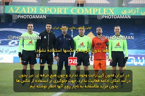1923300, Tehran, Iran, لیگ برتر فوتبال ایران، Persian Gulf Cup، Week 14، First Leg، Esteghlal 3 v 2 Mes Rafsanjan on 2022/01/08 at Azadi Stadium