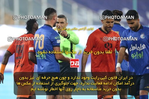 1923354, Tehran, Iran, لیگ برتر فوتبال ایران، Persian Gulf Cup، Week 14، First Leg، Esteghlal 3 v 2 Mes Rafsanjan on 2022/01/08 at Azadi Stadium