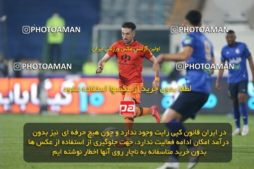 1923390, Tehran, Iran, لیگ برتر فوتبال ایران، Persian Gulf Cup، Week 14، First Leg، Esteghlal 3 v 2 Mes Rafsanjan on 2022/01/08 at Azadi Stadium