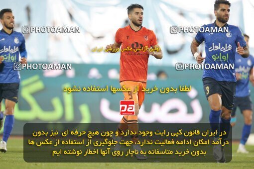 1923418, Tehran, Iran, لیگ برتر فوتبال ایران، Persian Gulf Cup، Week 14، First Leg، Esteghlal 3 v 2 Mes Rafsanjan on 2022/01/08 at Azadi Stadium
