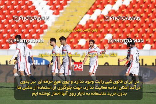 2002994, Mashhad, Iran, لیگ برتر فوتبال ایران، Persian Gulf Cup، Week 14، First Leg، 2022/01/08، Padideh Mashhad 1 - 1 Persepolis