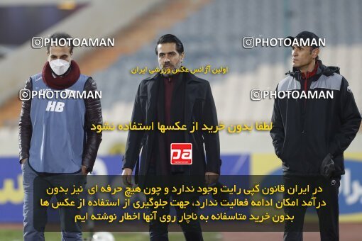 1998540, Tehran, Iran, لیگ برتر فوتبال ایران، Persian Gulf Cup، Week 15، First Leg، Persepolis 1 v 0 Fajr-e Sepasi Shiraz on 2022/01/13 at Azadi Stadium
