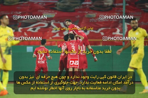 1950559, Tehran, Iran, لیگ برتر فوتبال ایران، Persian Gulf Cup، Week 15، First Leg، Persepolis 1 v 0 Fajr-e Sepasi Shiraz on 2022/01/13 at Azadi Stadium