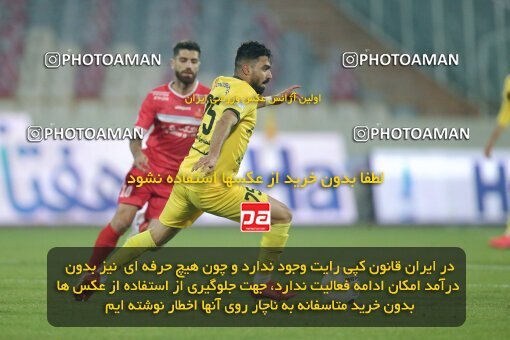 1922992, Tehran, Iran, لیگ برتر فوتبال ایران، Persian Gulf Cup، Week 15، First Leg، Persepolis 1 v 0 Fajr-e Sepasi Shiraz on 2022/01/13 at Azadi Stadium