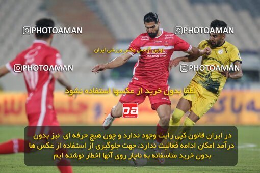 1923066, Tehran, Iran, لیگ برتر فوتبال ایران، Persian Gulf Cup، Week 15، First Leg، Persepolis 1 v 0 Fajr-e Sepasi Shiraz on 2022/01/13 at Azadi Stadium