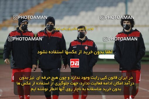 1998653, Tehran, Iran, لیگ برتر فوتبال ایران، Persian Gulf Cup، Week 16، Second Leg، Persepolis 1 v 0 Foulad Khouzestan on 2022/01/22 at Azadi Stadium