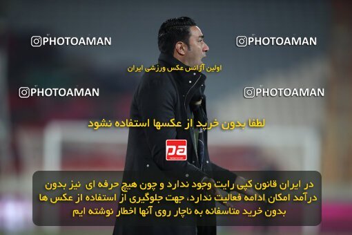 1950572, Tehran, Iran, لیگ برتر فوتبال ایران، Persian Gulf Cup، Week 16، Second Leg، Persepolis 1 v 0 Foulad Khouzestan on 2022/01/22 at Azadi Stadium