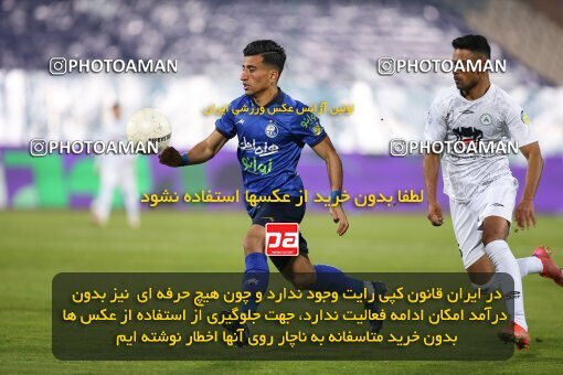 1945771, Tehran, Iran, لیگ برتر فوتبال ایران، Persian Gulf Cup، Week 17، Second Leg، Esteghlal 1 v 0 Zob Ahan Esfahan on 2022/02/13 at Azadi Stadium