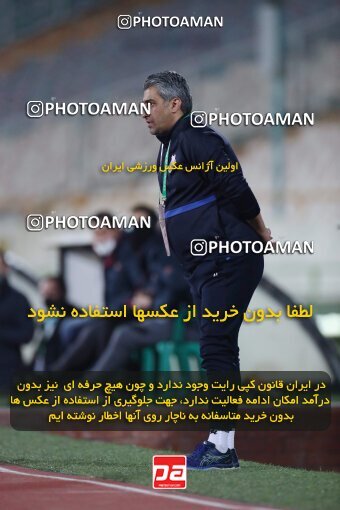 1922646, Tehran, Iran, لیگ برتر فوتبال ایران، Persian Gulf Cup، Week 19، Second Leg، 2022/02/23، Esteghlal 1 - 0 Fajr-e Sepasi Shiraz