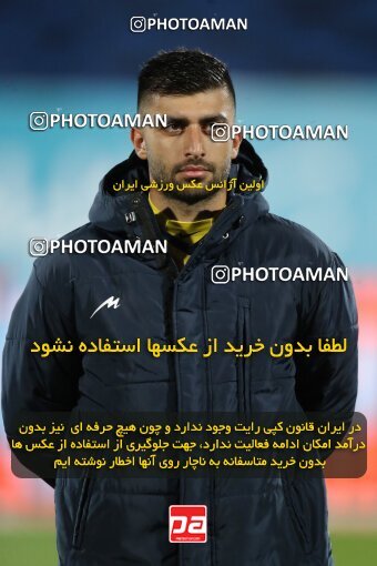 1922665, لیگ برتر فوتبال ایران، Persian Gulf Cup، Week 19، Second Leg، 2022/02/23، Tehran، Azadi Stadium، Esteghlal 1 - 0 Fajr-e Sepasi Shiraz