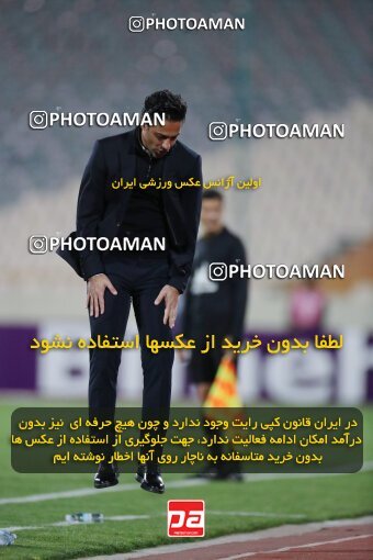 1922722, Tehran, Iran, لیگ برتر فوتبال ایران، Persian Gulf Cup، Week 19، Second Leg، Esteghlal 1 v 0 Fajr-e Sepasi Shiraz on 2022/02/23 at Azadi Stadium