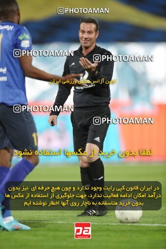 1922744, Tehran, Iran, لیگ برتر فوتبال ایران، Persian Gulf Cup، Week 19، Second Leg، Esteghlal 1 v 0 Fajr-e Sepasi Shiraz on 2022/02/23 at Azadi Stadium