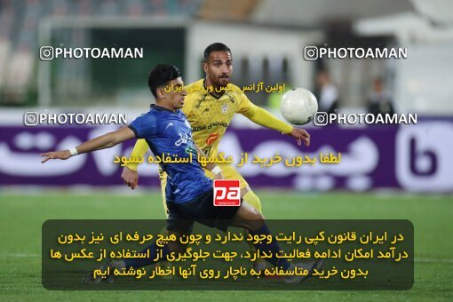 1922789, Tehran, Iran, لیگ برتر فوتبال ایران، Persian Gulf Cup، Week 19، Second Leg، Esteghlal 1 v 0 Fajr-e Sepasi Shiraz on 2022/02/23 at Azadi Stadium