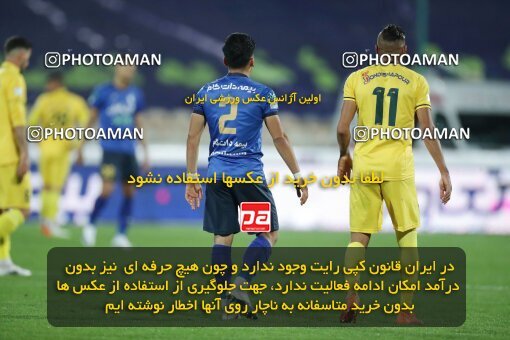 1922804, Tehran, Iran, لیگ برتر فوتبال ایران، Persian Gulf Cup، Week 19، Second Leg، Esteghlal 1 v 0 Fajr-e Sepasi Shiraz on 2022/02/23 at Azadi Stadium