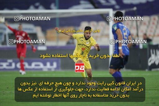 1922831, Tehran, Iran, لیگ برتر فوتبال ایران، Persian Gulf Cup، Week 19، Second Leg، Esteghlal 1 v 0 Fajr-e Sepasi Shiraz on 2022/02/23 at Azadi Stadium