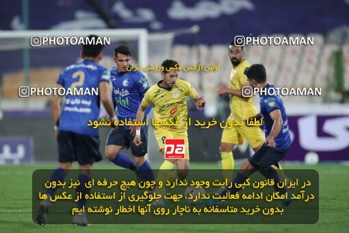 1922832, Tehran, Iran, لیگ برتر فوتبال ایران، Persian Gulf Cup، Week 19، Second Leg، Esteghlal 1 v 0 Fajr-e Sepasi Shiraz on 2022/02/23 at Azadi Stadium