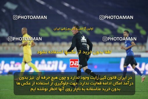 1922838, Tehran, Iran, لیگ برتر فوتبال ایران، Persian Gulf Cup، Week 19، Second Leg، Esteghlal 1 v 0 Fajr-e Sepasi Shiraz on 2022/02/23 at Azadi Stadium