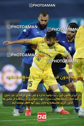 1922846, Tehran, Iran, لیگ برتر فوتبال ایران، Persian Gulf Cup، Week 19، Second Leg، Esteghlal 1 v 0 Fajr-e Sepasi Shiraz on 2022/02/23 at Azadi Stadium