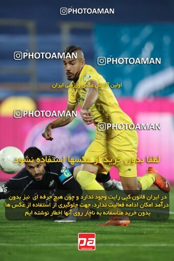 1922851, Tehran, Iran, لیگ برتر فوتبال ایران، Persian Gulf Cup، Week 19، Second Leg، Esteghlal 1 v 0 Fajr-e Sepasi Shiraz on 2022/02/23 at Azadi Stadium