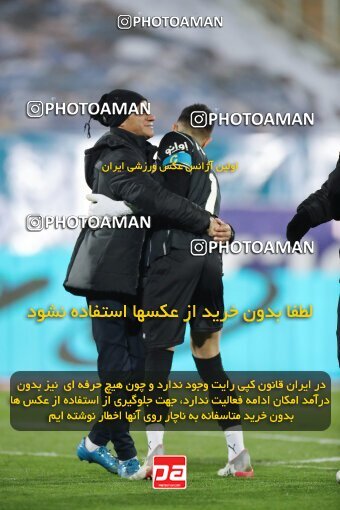 1922856, Tehran, Iran, لیگ برتر فوتبال ایران، Persian Gulf Cup، Week 19، Second Leg، Esteghlal 1 v 0 Fajr-e Sepasi Shiraz on 2022/02/23 at Azadi Stadium
