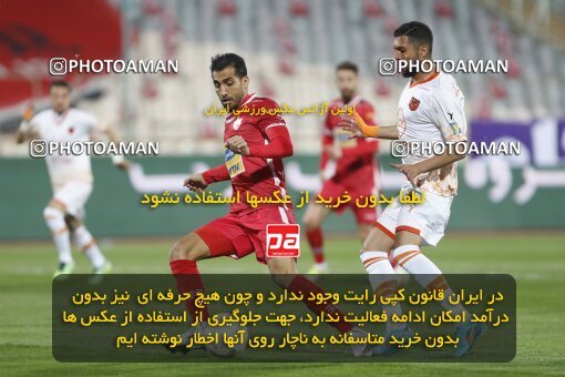 1999551, Tehran, Iran, لیگ برتر فوتبال ایران، Persian Gulf Cup، Week 20، Second Leg، Persepolis 3 v 1 Mes Rafsanjan on 2022/02/28 at Azadi Stadium