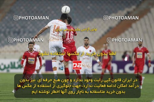 1999569, Tehran, Iran, لیگ برتر فوتبال ایران، Persian Gulf Cup، Week 20، Second Leg، Persepolis 3 v 1 Mes Rafsanjan on 2022/02/28 at Azadi Stadium