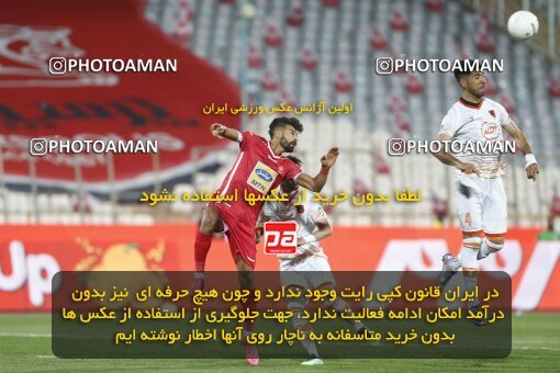 1999579, Tehran, Iran, لیگ برتر فوتبال ایران، Persian Gulf Cup، Week 20، Second Leg، Persepolis 3 v 1 Mes Rafsanjan on 2022/02/28 at Azadi Stadium