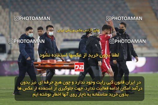 1999581, Tehran, Iran, لیگ برتر فوتبال ایران، Persian Gulf Cup، Week 20، Second Leg، Persepolis 3 v 1 Mes Rafsanjan on 2022/02/28 at Azadi Stadium