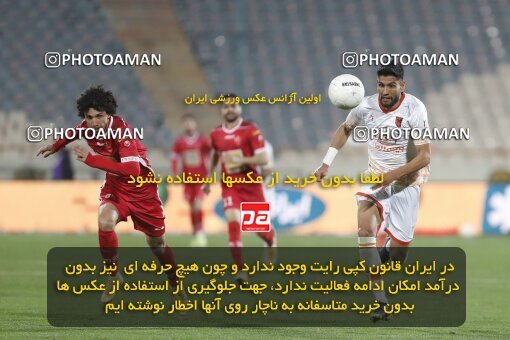 1999608, Tehran, Iran, لیگ برتر فوتبال ایران، Persian Gulf Cup، Week 20، Second Leg، Persepolis 3 v 1 Mes Rafsanjan on 2022/02/28 at Azadi Stadium