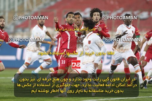 1999632, Tehran, Iran, لیگ برتر فوتبال ایران، Persian Gulf Cup، Week 20، Second Leg، Persepolis 3 v 1 Mes Rafsanjan on 2022/02/28 at Azadi Stadium