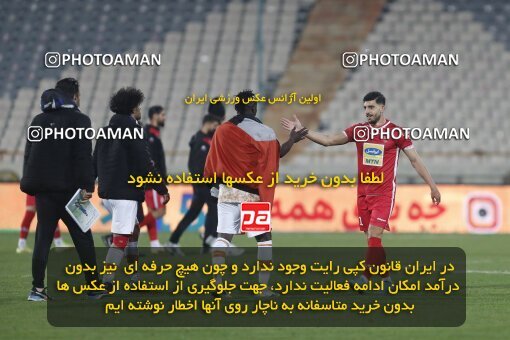 1999658, Tehran, Iran, لیگ برتر فوتبال ایران، Persian Gulf Cup، Week 20، Second Leg، Persepolis 3 v 1 Mes Rafsanjan on 2022/02/28 at Azadi Stadium